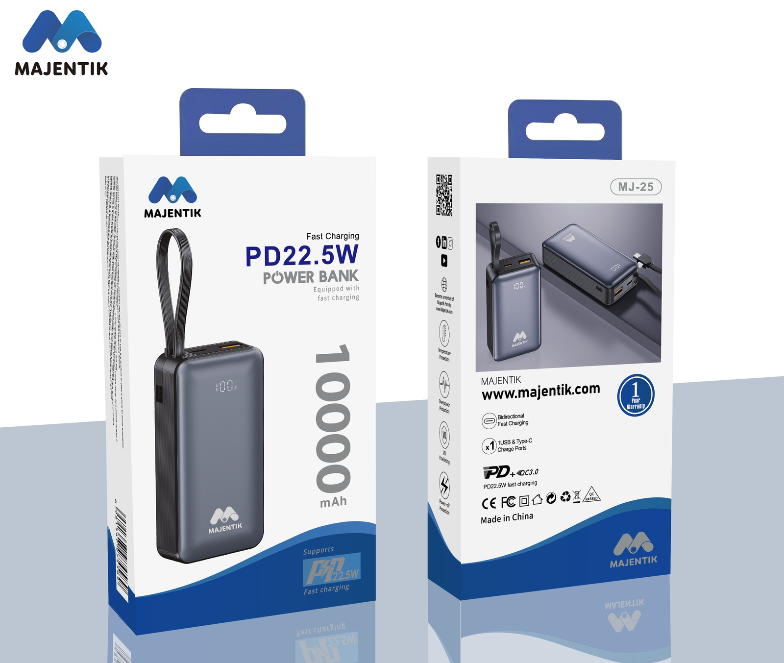 Power Bank MJ-25 10000 mAh
