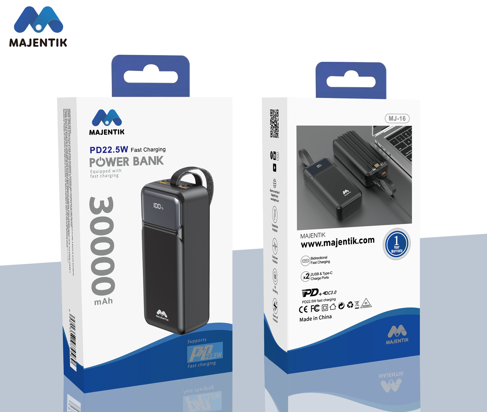 Power Bank MJ-16 30000mAh