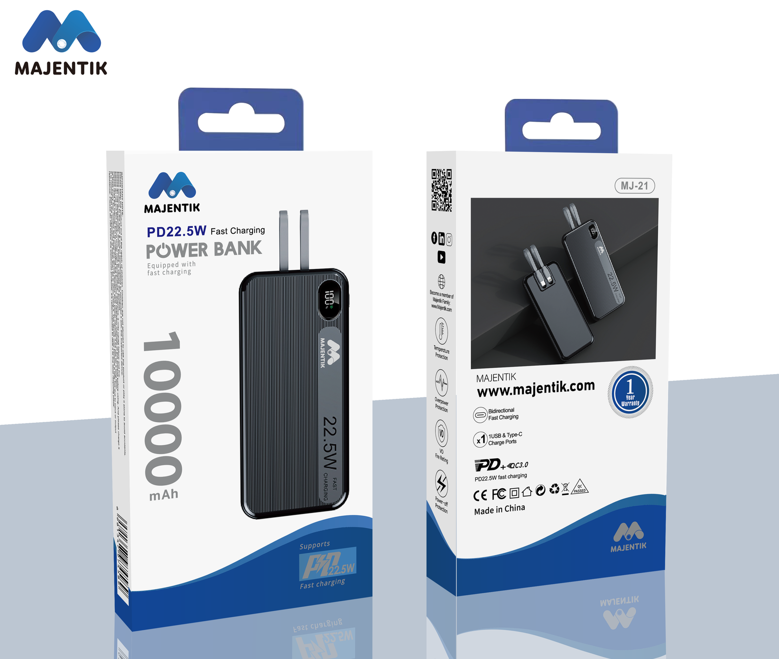 Power Bank MJ-21 10000 mAh