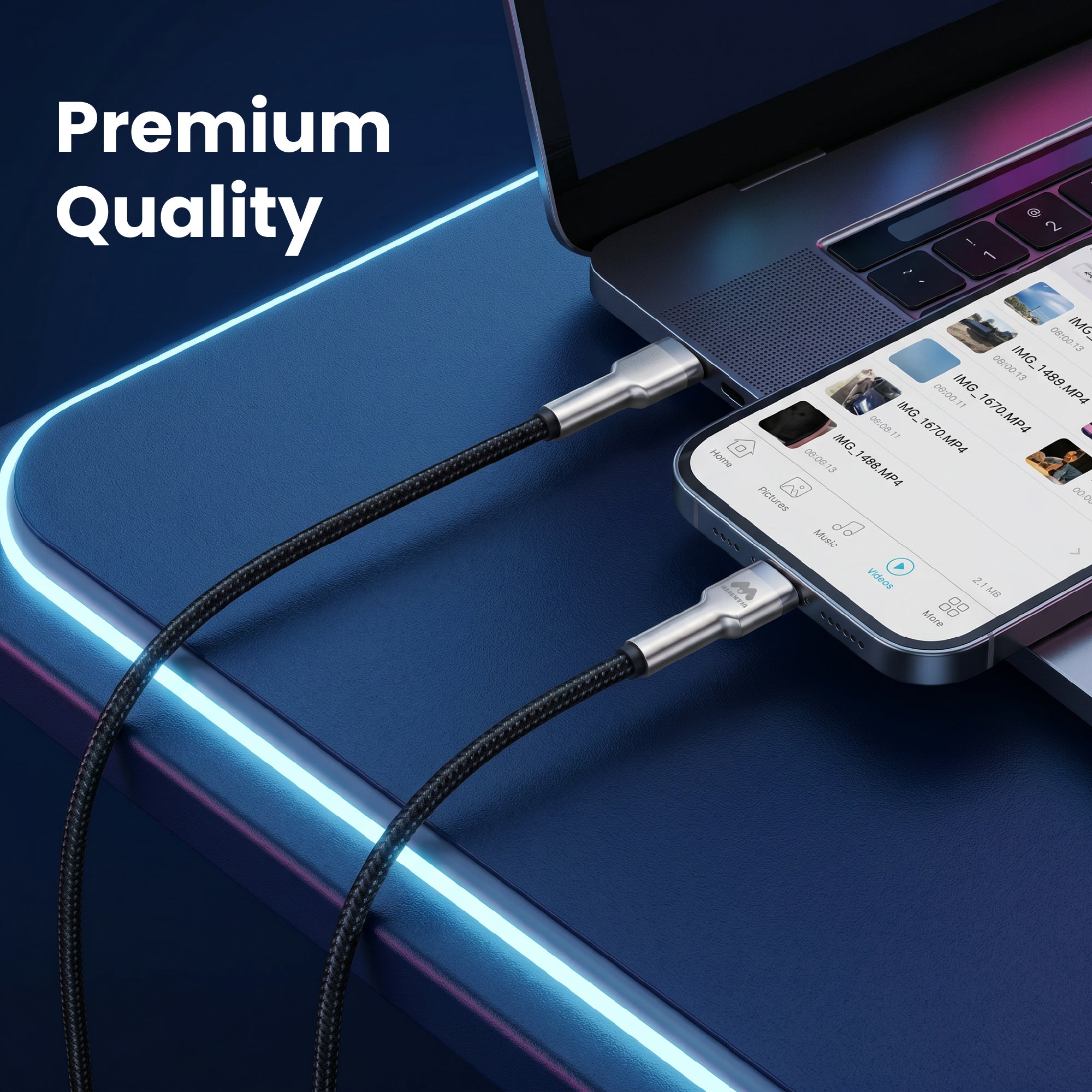 Cable CL010 Type-C To Lightning