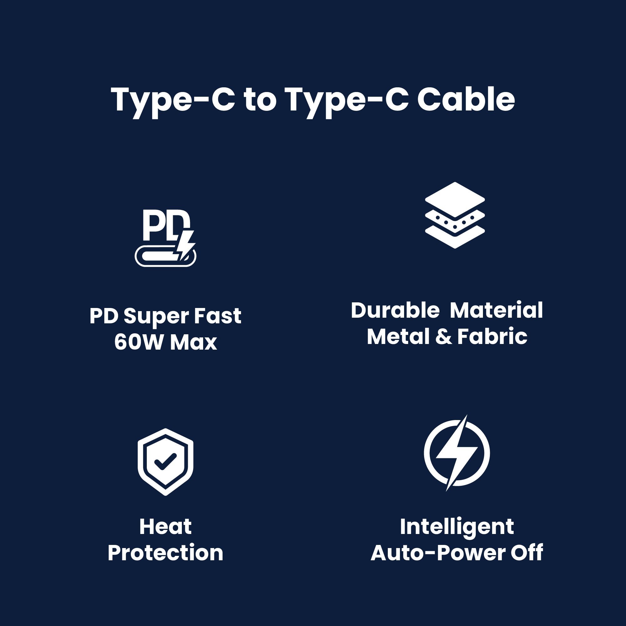 Cable CL010 Type-C To Type-C