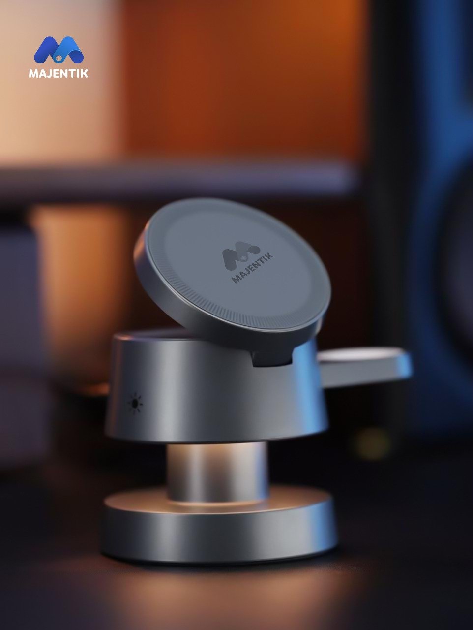 MW-22  4in1 Wireless Charging Desktop Stand