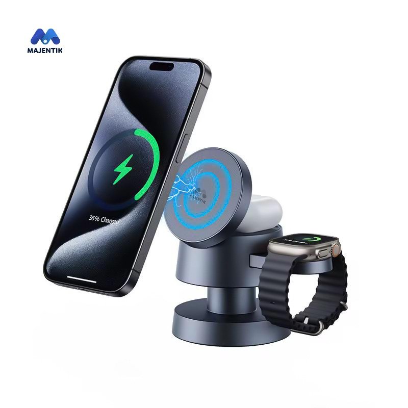 MW-22  4in1 Wireless Charging Desktop Stand