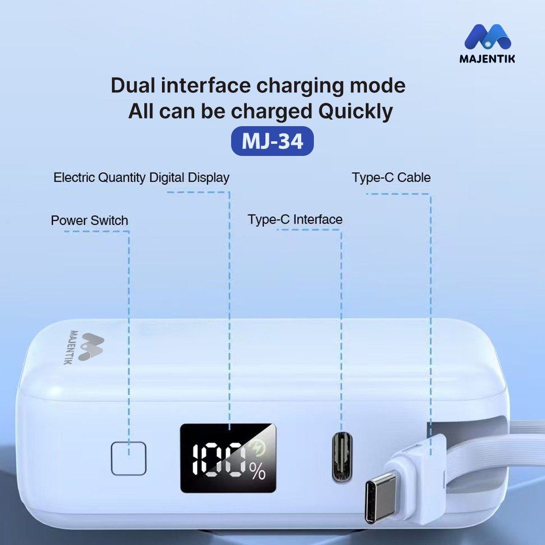 Power Bank MJ-34 10000 mAh