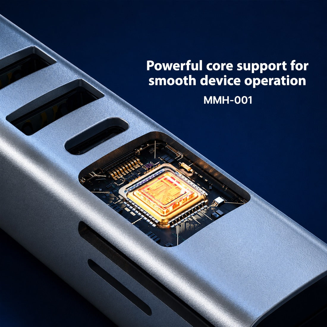 USB HUB MAJENTIK MMH-001