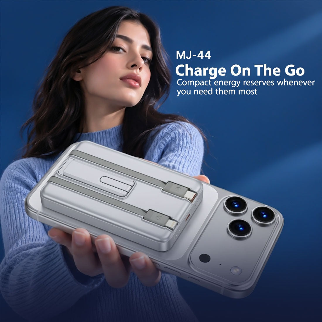 Power Bank MJ-44 Wireless 10000 mAh