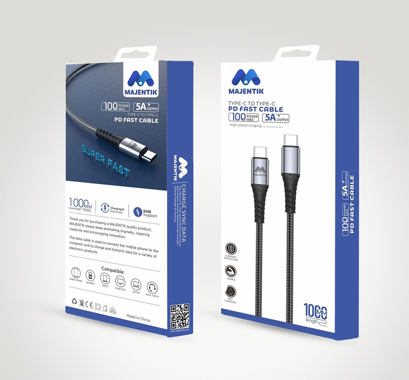 Cable CL-001 Type-C To Type-C