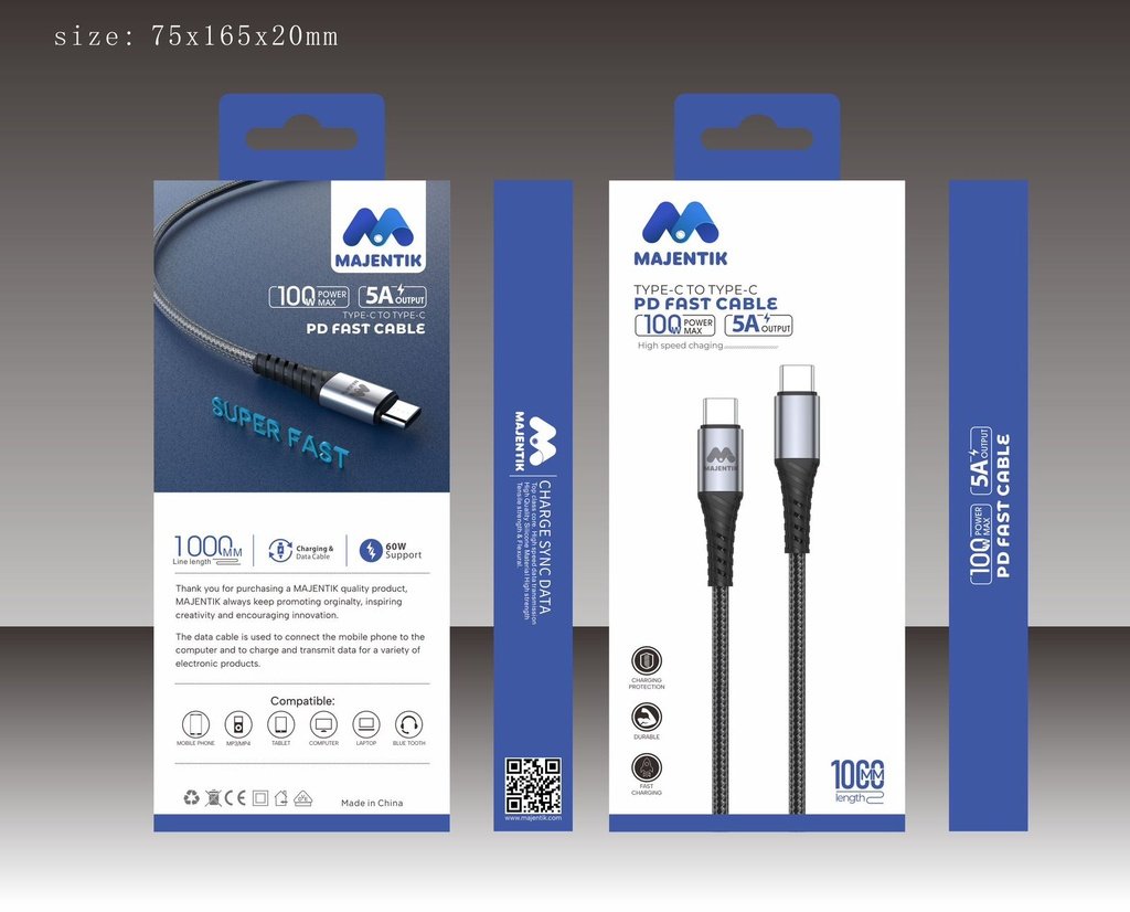 Cable CL-001 Type-C To Type-C