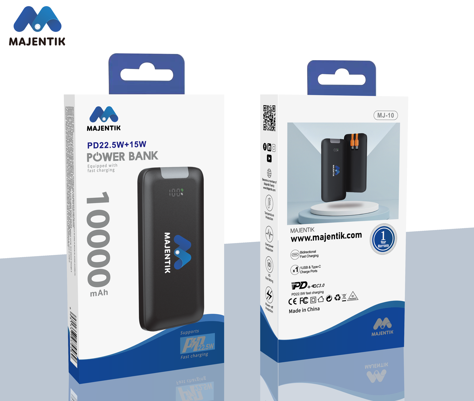 Power Bank MJ-10 10000 mAh
