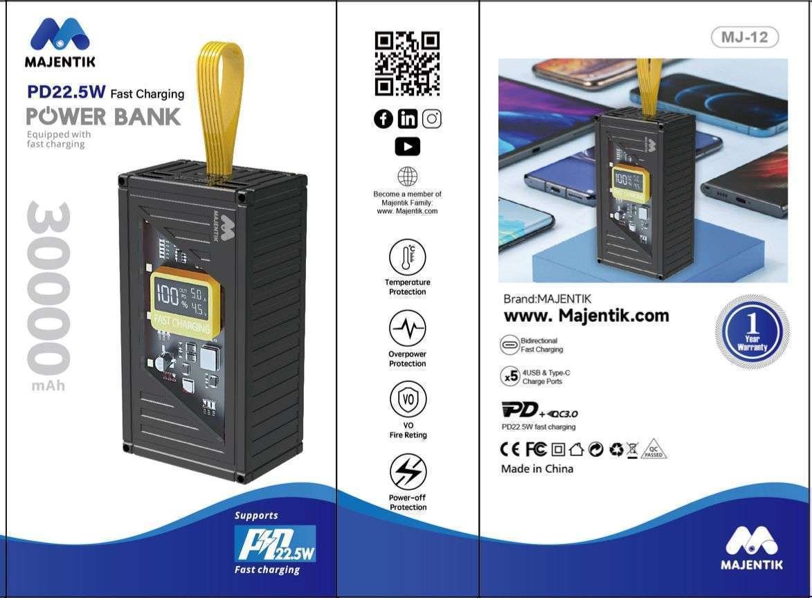 Power Bank MJ-12 30000 mAh